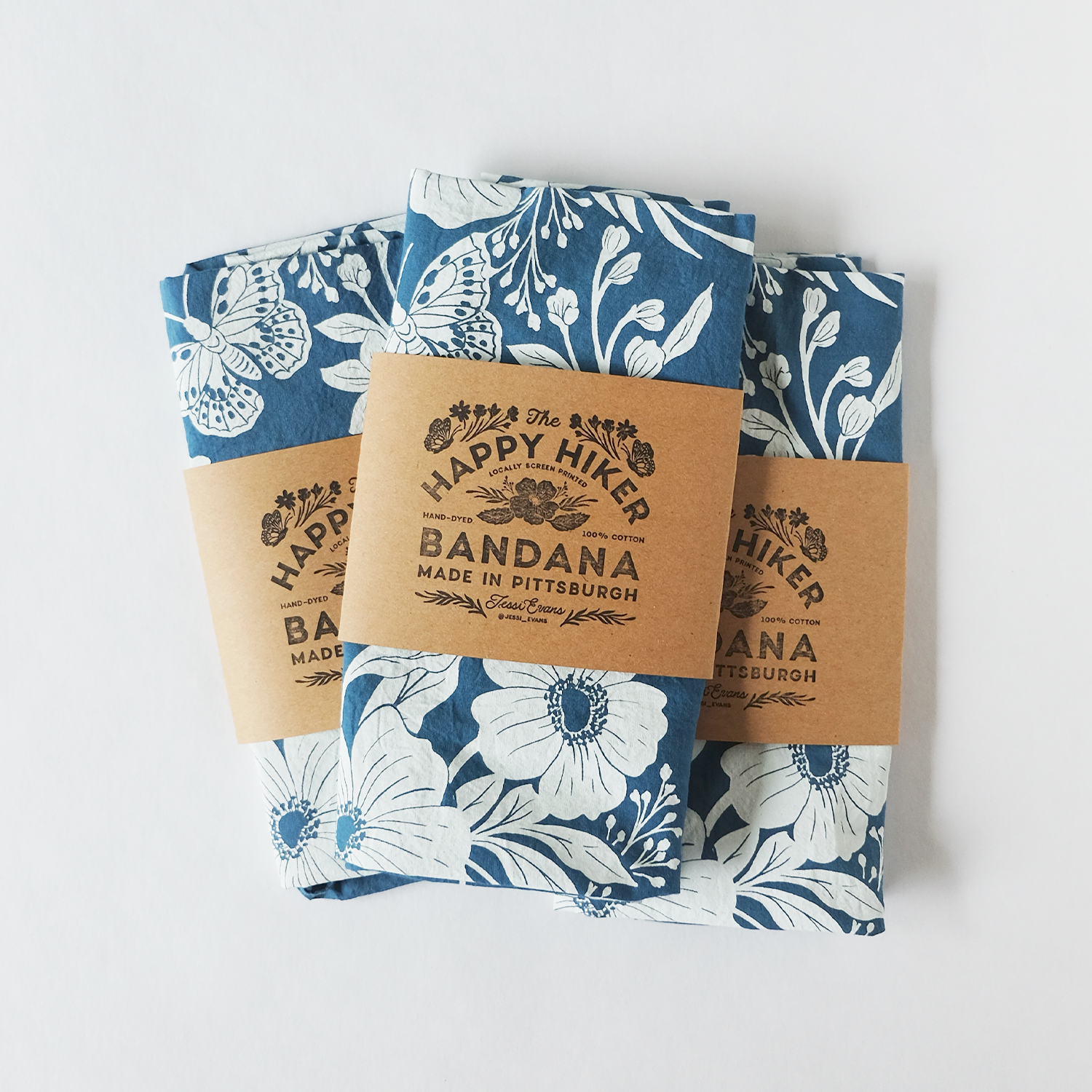 Jessi Evans - Wholesale Bandana - Women's - Happy Hiker Bandana2