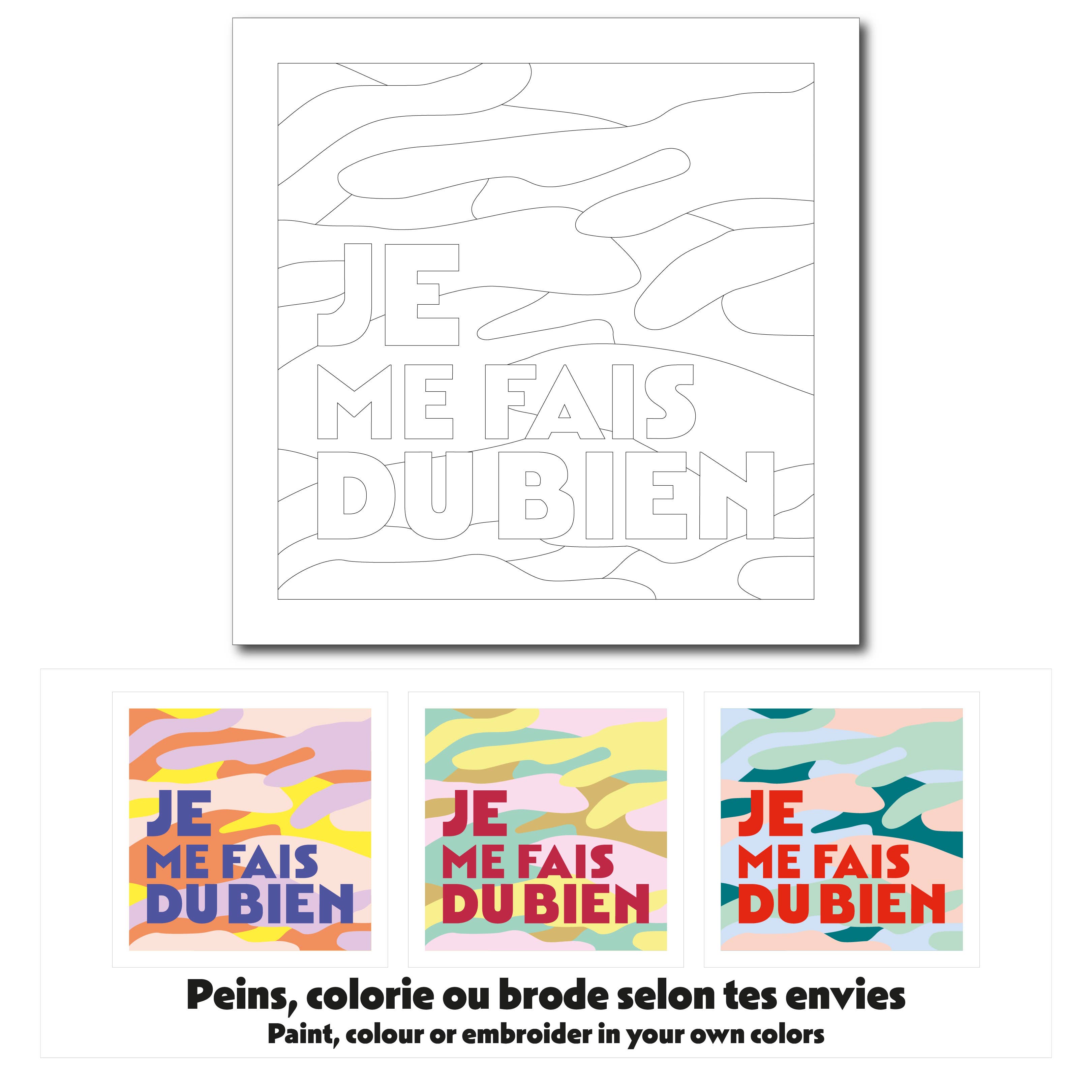 Fukuri – Engroshandel DIY-hobbysæt – Kreativt kort - til at male, farvelægge - Jeg gør noget godt for mig selv1