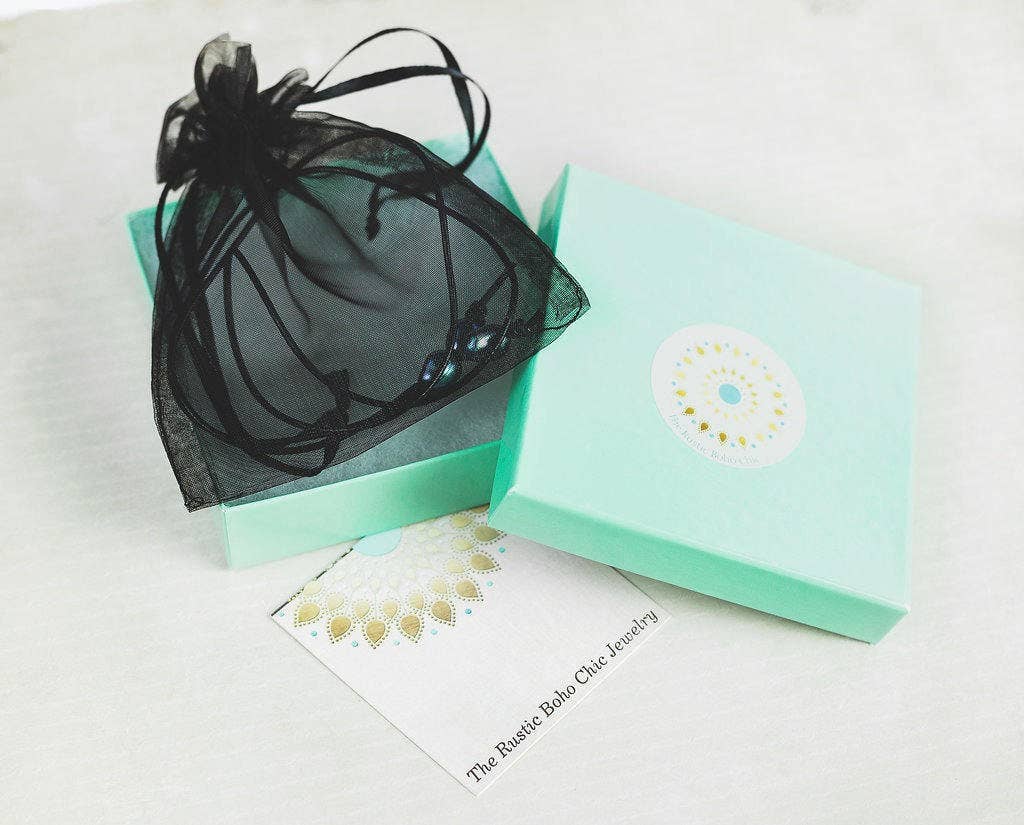 The Rustic Boho Chic - Vente Sautoir et collier en Y - Collier lariat en cuir avec perle, cadeau de 3ème anniversaire pour femme, pierre de naissance de juin9