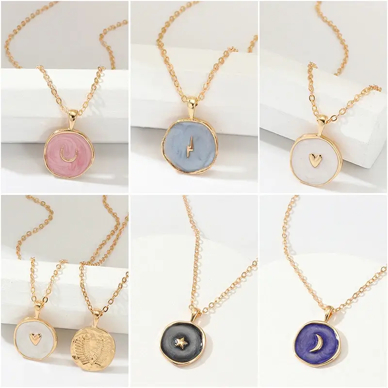 Gemscape UK – wholesale Pendant/charm necklace – Element Gold Necklace with Pendant13