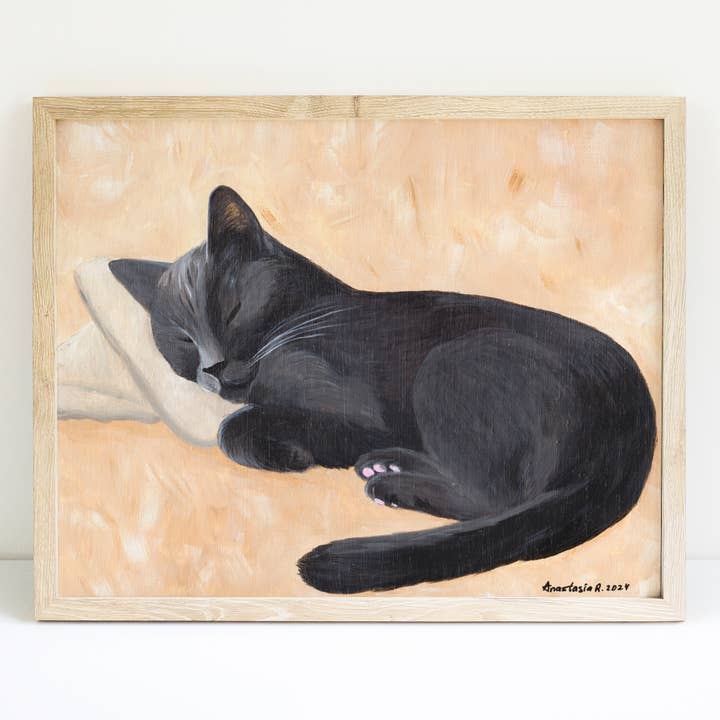 Schlafender Kirby Kunstdruck für den Großhandel von MeerCatArt