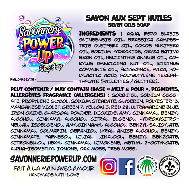 Power Up & Co. - Wholesale Bar Soap - Several Scents | Samples1