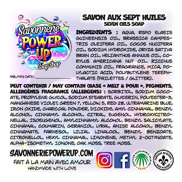 Power Up & Co. - Wholesale Bar Soap - Chardonnay Wine | The Sailor Moon Evening1