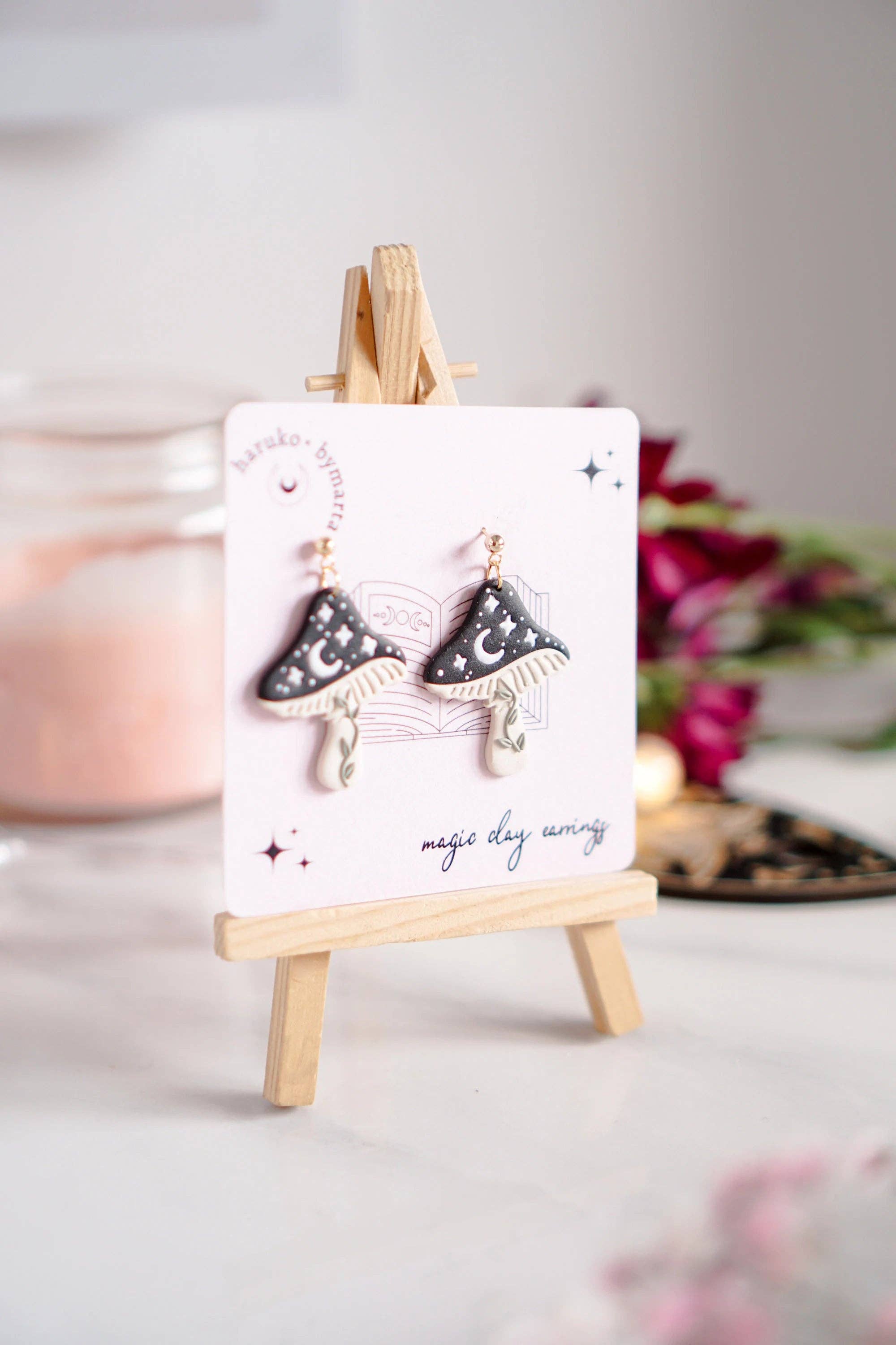 Harukobymarta - Wholesale Dangle Earrings - El hongo