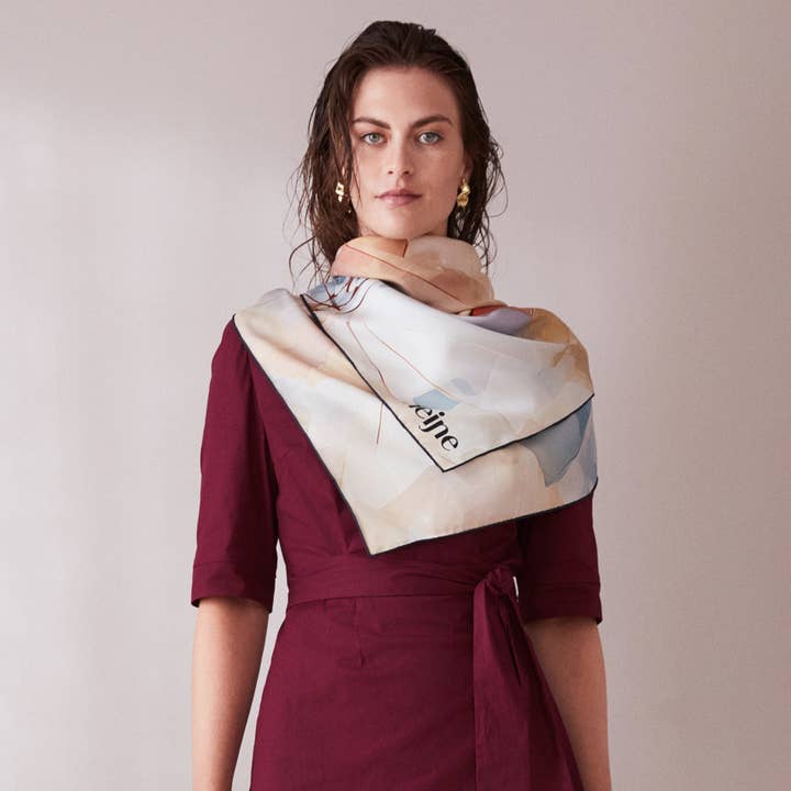 Ombrelli con sciarpa di seta per la vendita all'ingrosso da parte di Studio Heijne