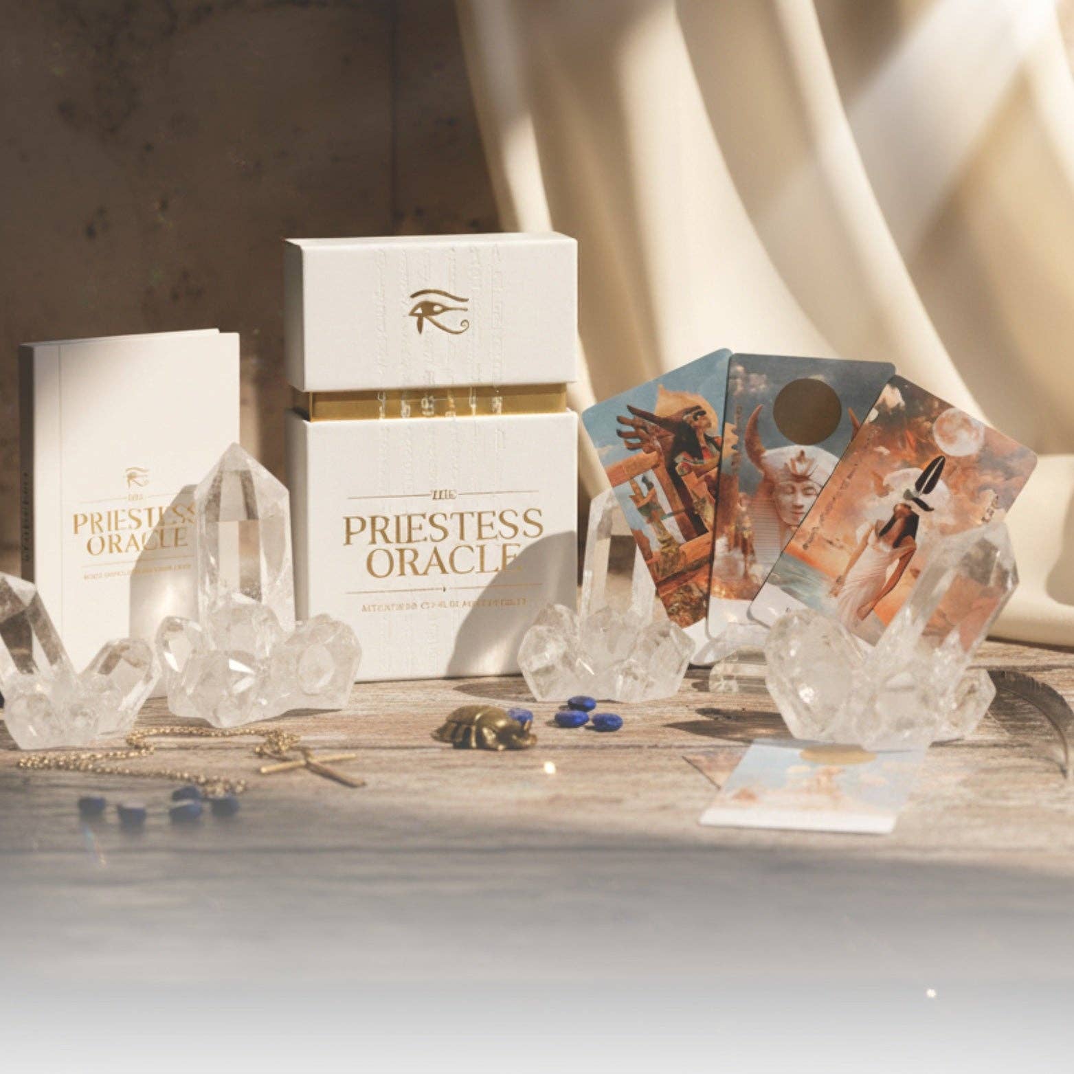 Earth Moon Magick - Wholesale Tarot Cards - The Priestess Oracle | Deck & Guidebook1