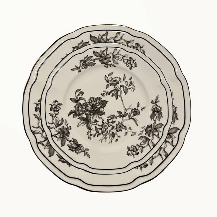 Duggan Society - Wholesale Dinner Plate - Byron white ine bone china dessert plate (set of 4)3