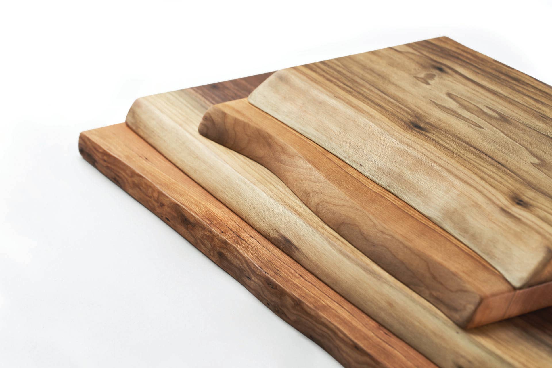 Holland Bowl Mill – wholesale Cutting board – Double Live Edge Cutting and Presentation Boards6