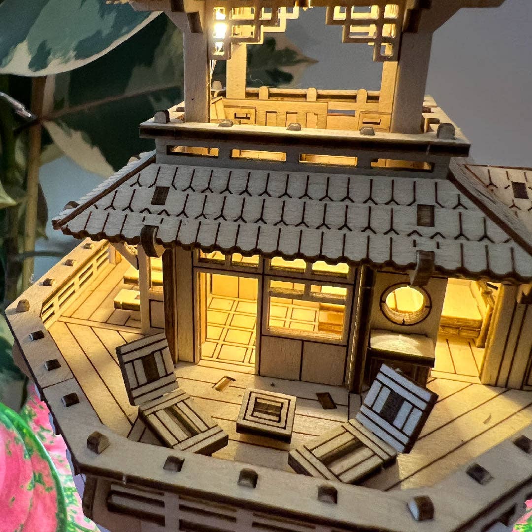 Tiny Treehouses - Wholesale DIY Craft Kit - Sunrise Terrace + Grow Light16