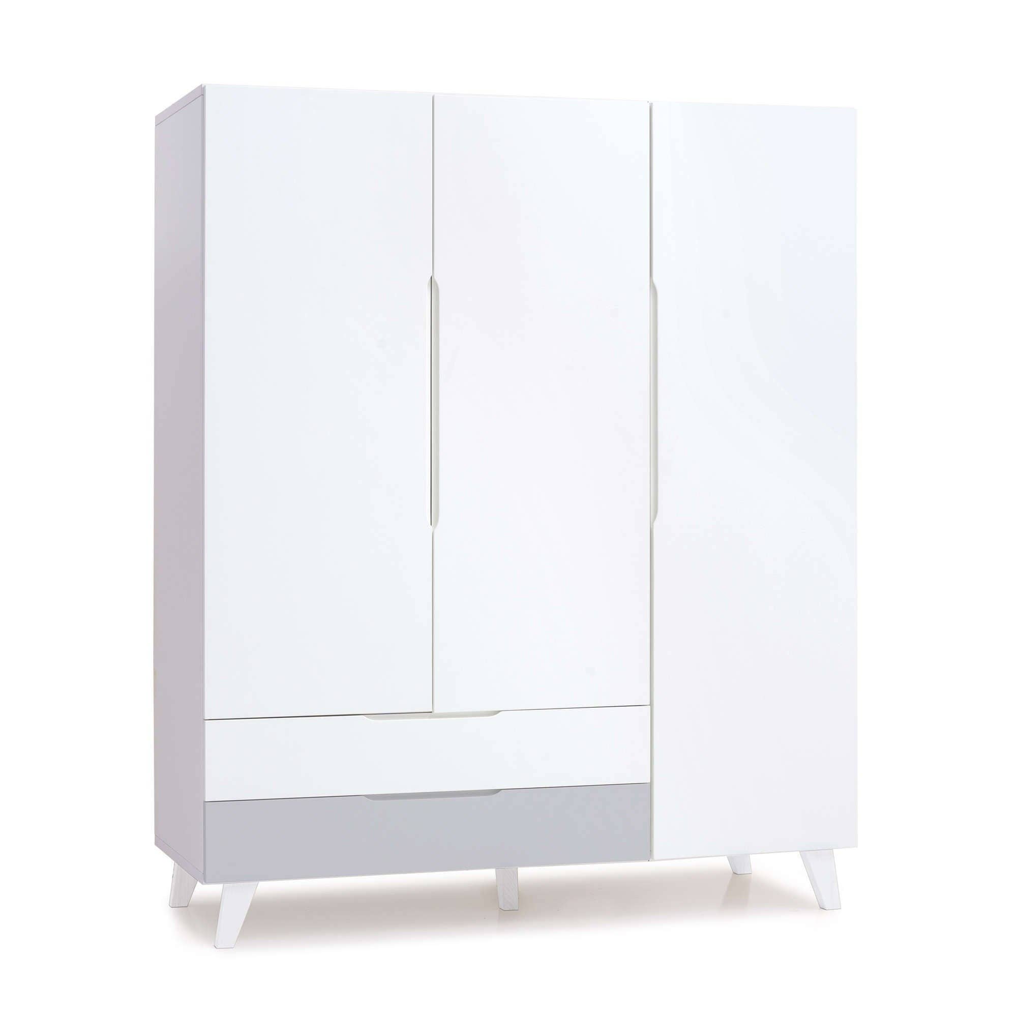 Alondra Baby - Wholesale Bedroom Furniture - Large children's wardrobe (3 doors) · Style Plus+8