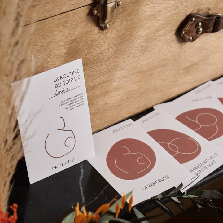 Schlafroutine-Karten - Prélude x Studio Romeo für den Großhandel von Studio Romeo