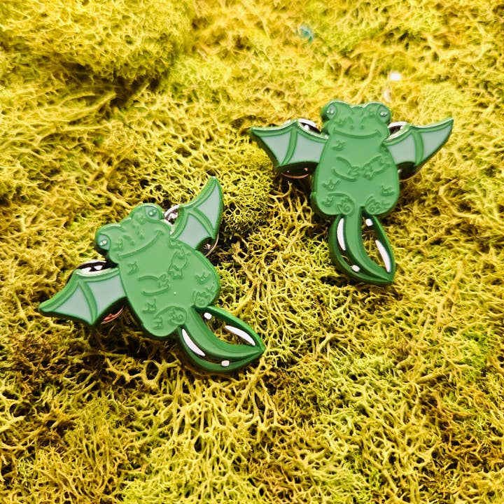Drogling Enamel PIn for wholesale by Floating Frogs