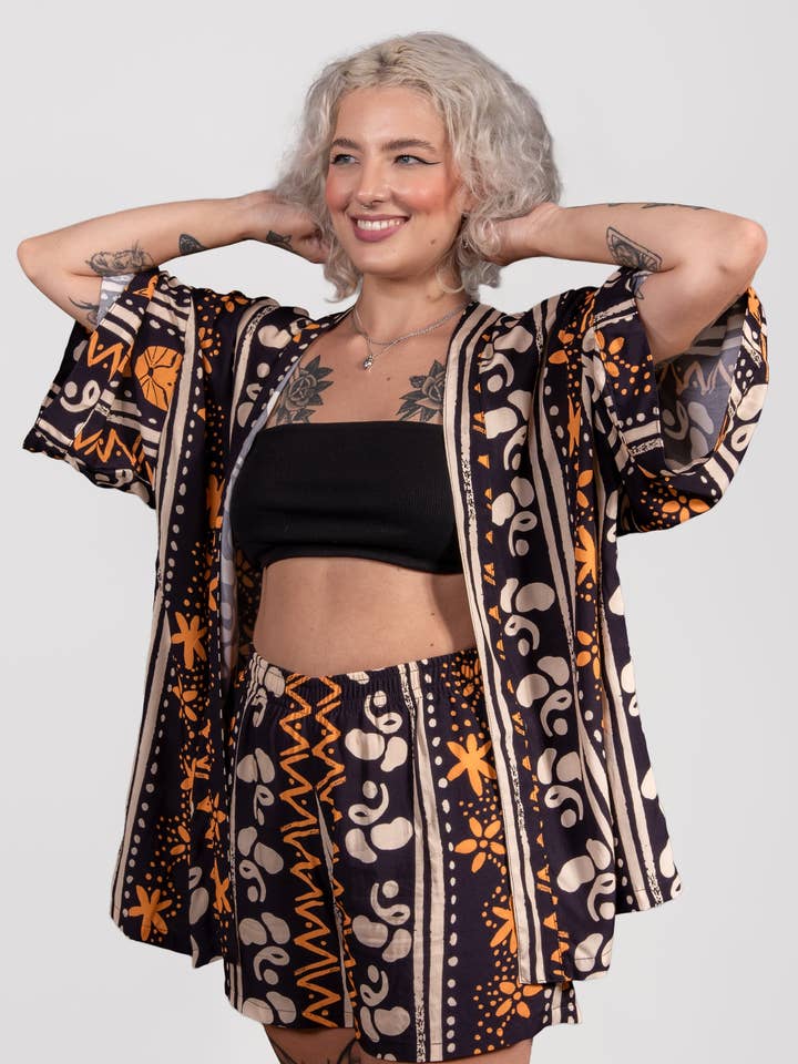 Zaya Kimono for wholesale by Auê Clothing