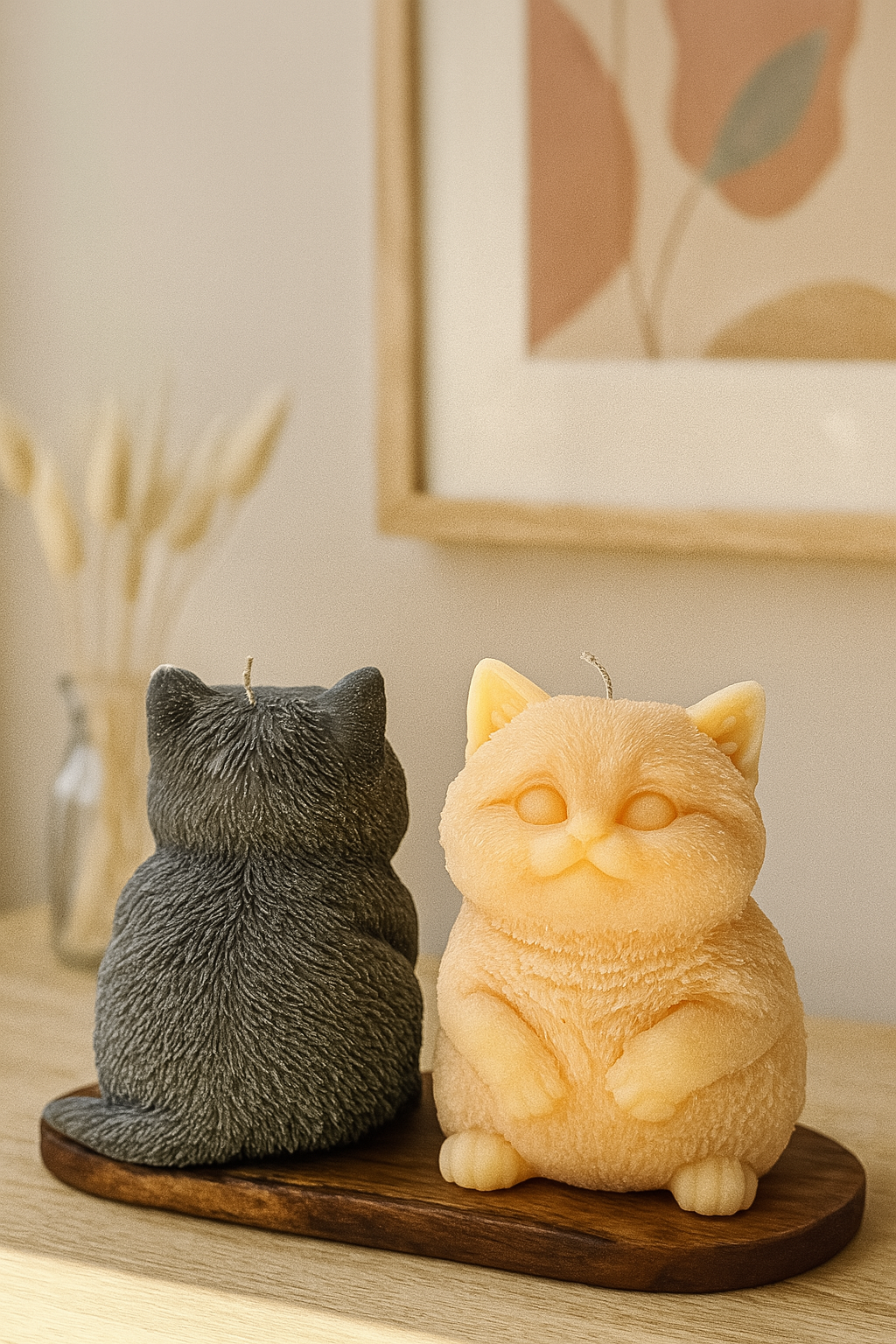 Aroma Therapy Candle - Wholesale Novelty Candle - Large Chubby Cat Soy Candle2