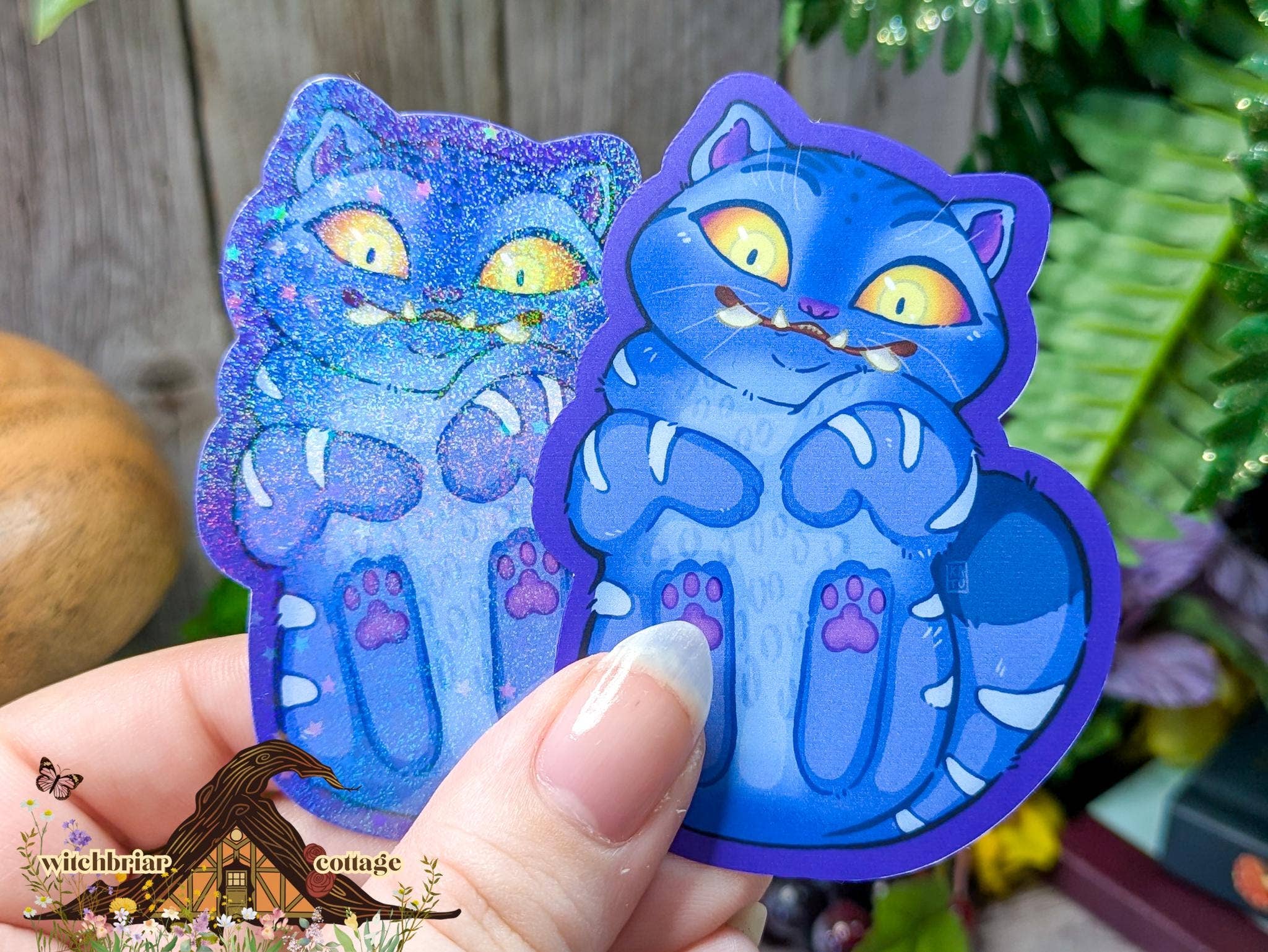 Witchbriar Cottage - Wholesale Sticker - Derpy Tiger Loaf Sticker, Cute Kpop Demon Hunters Sticker4