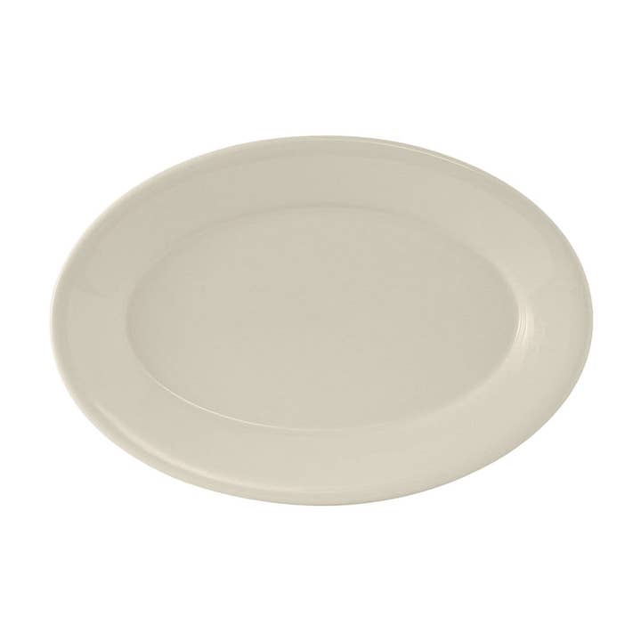 Keramische ovale schaal met gerolde rand, 11,625" voor wholesale door Tuxton Home
