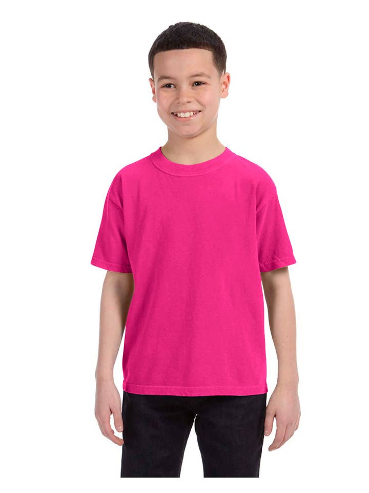 Total Apparel - Wholesale T-Shirt - Kids - Comfort Colors Garment-Dyed Youth Midweight T-Shirt | C901832