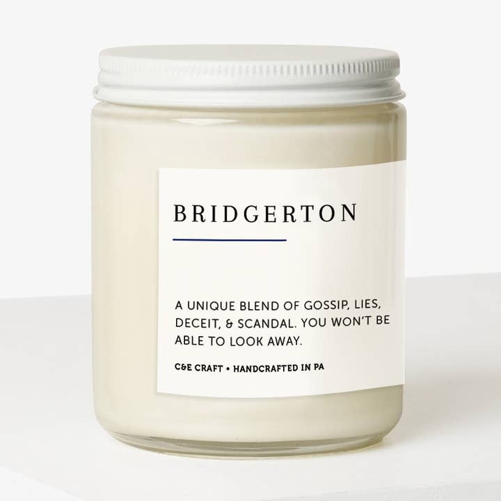 Bridgerton Soy Wax Candle for wholesale by CE Craft Co