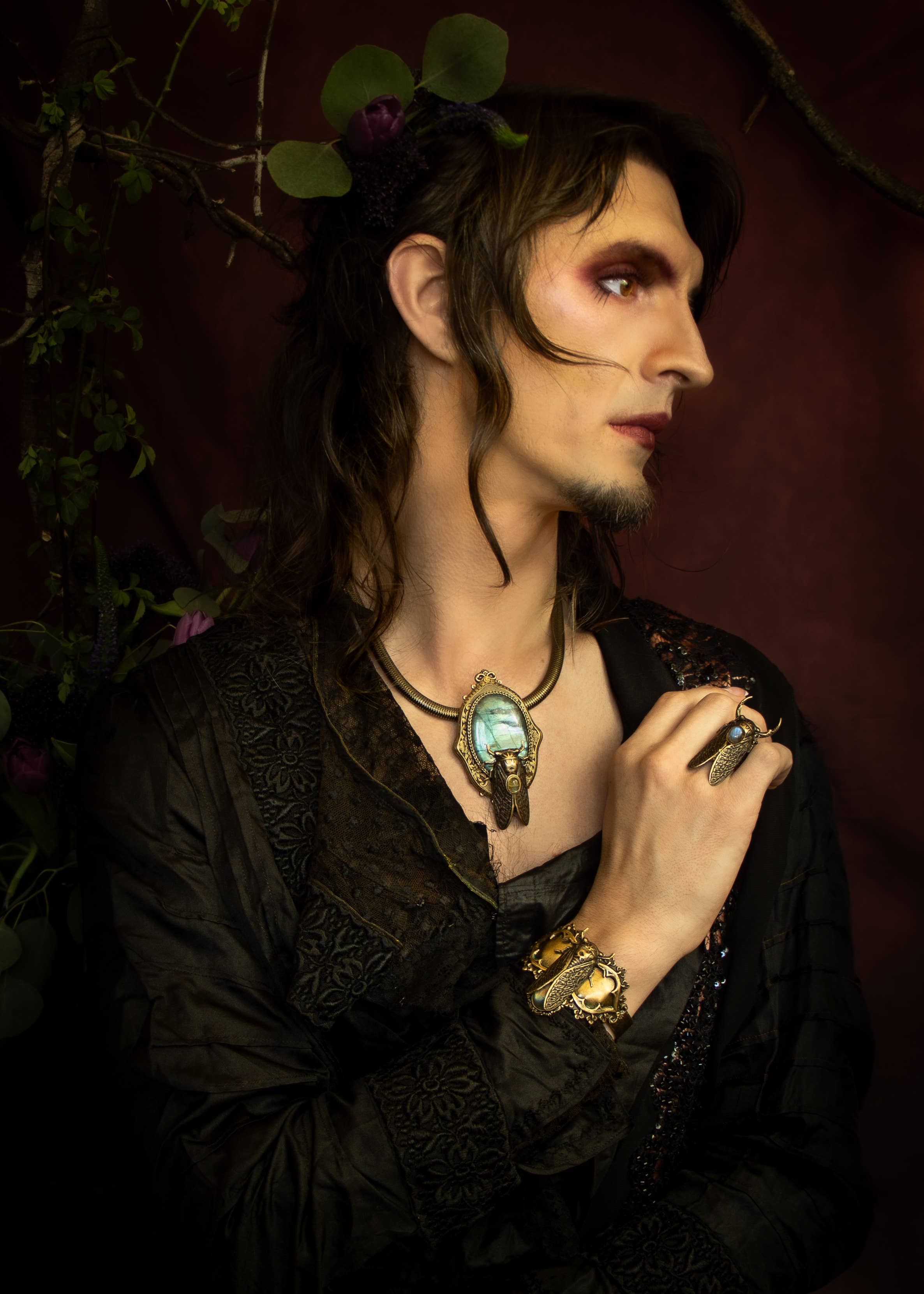 Trollbinde – Engroshandel Manchetarmbånd – Cicada Aurora manchet3