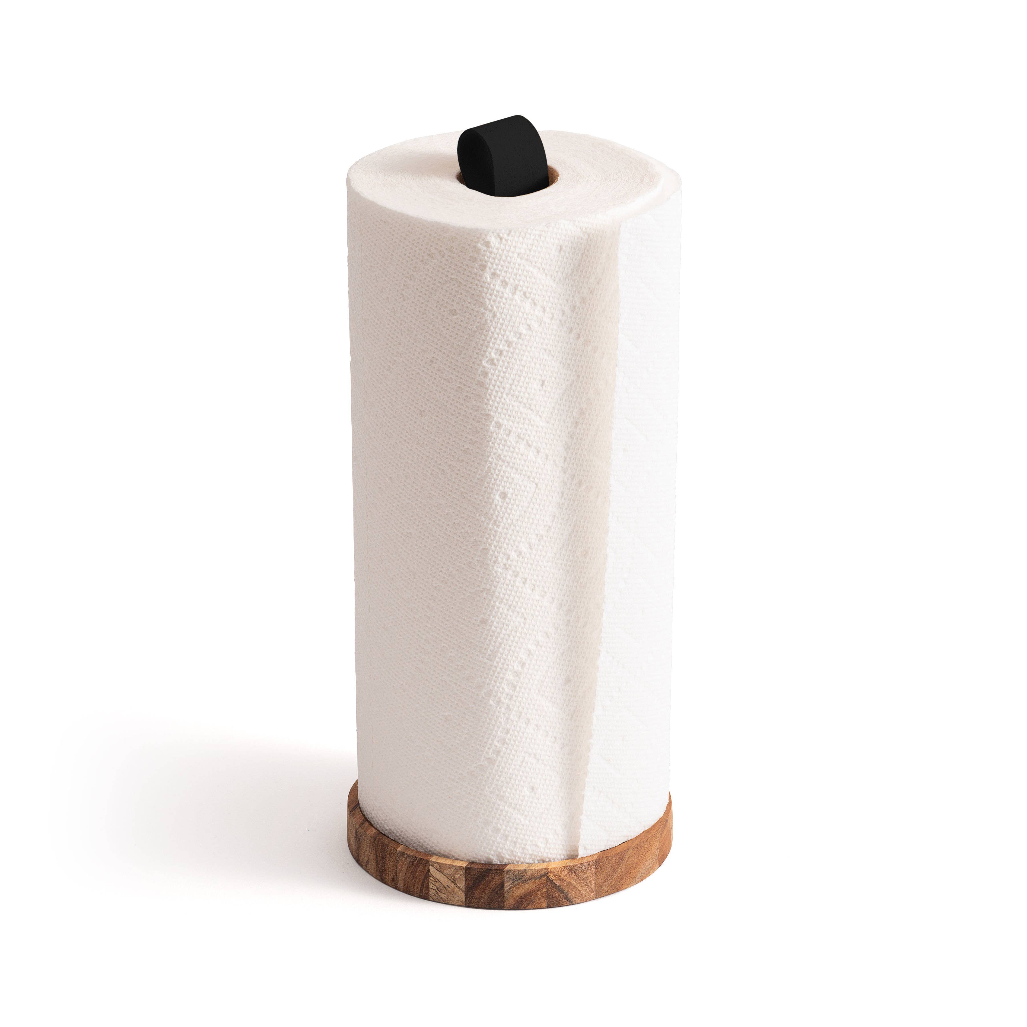 Fox Run Brands - Wholesale Paper Towel Holder - Ironwood Gourmet Acacia Towel Holder1