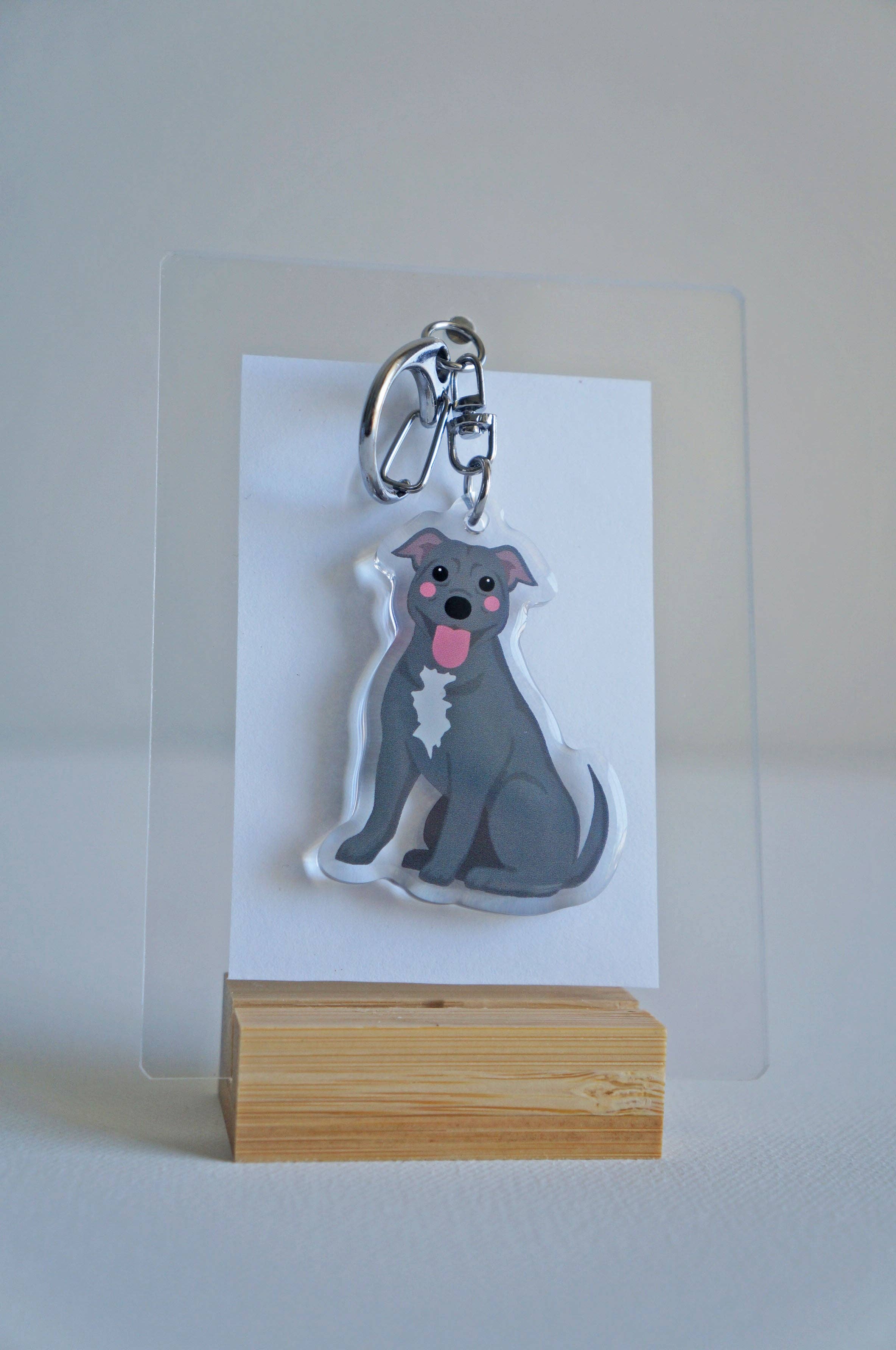 kiwi & WILLOW - Wholesale Keychain - Unisex - Pitbull Epoxy Keychain15
