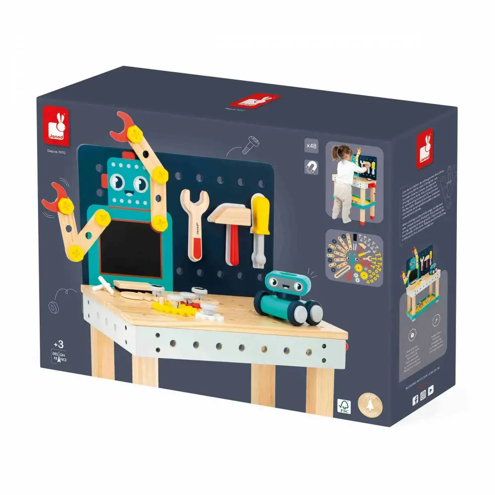 Juratoys – wholesale DIY craft kit – Child – Brico'Kids - Big Robot Diy Workbench11