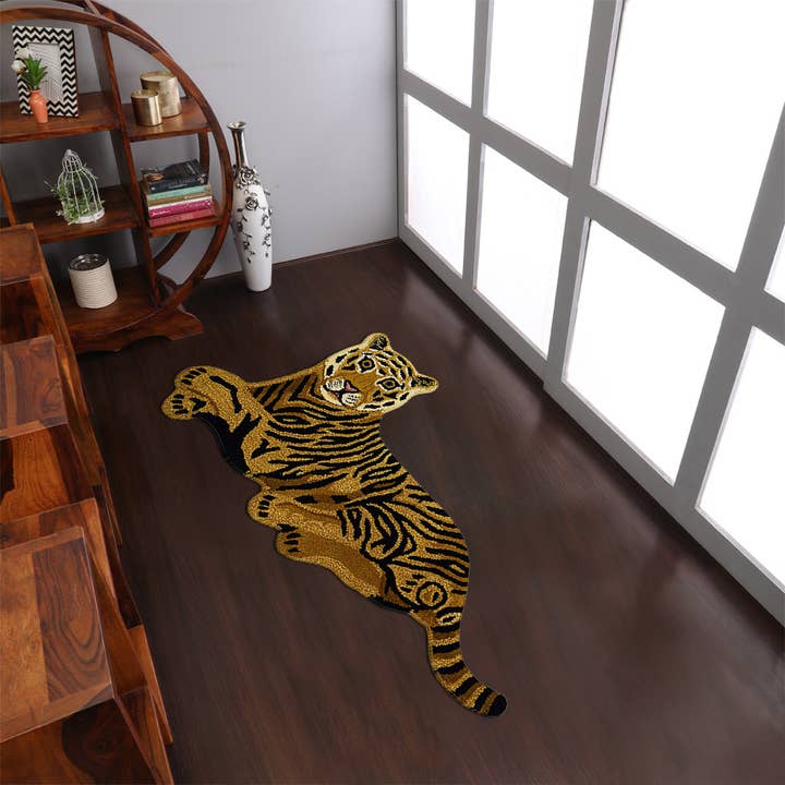 Hand Tufted Wool Novelty Area Rug Multicolor K03003 for wholesale on Faire