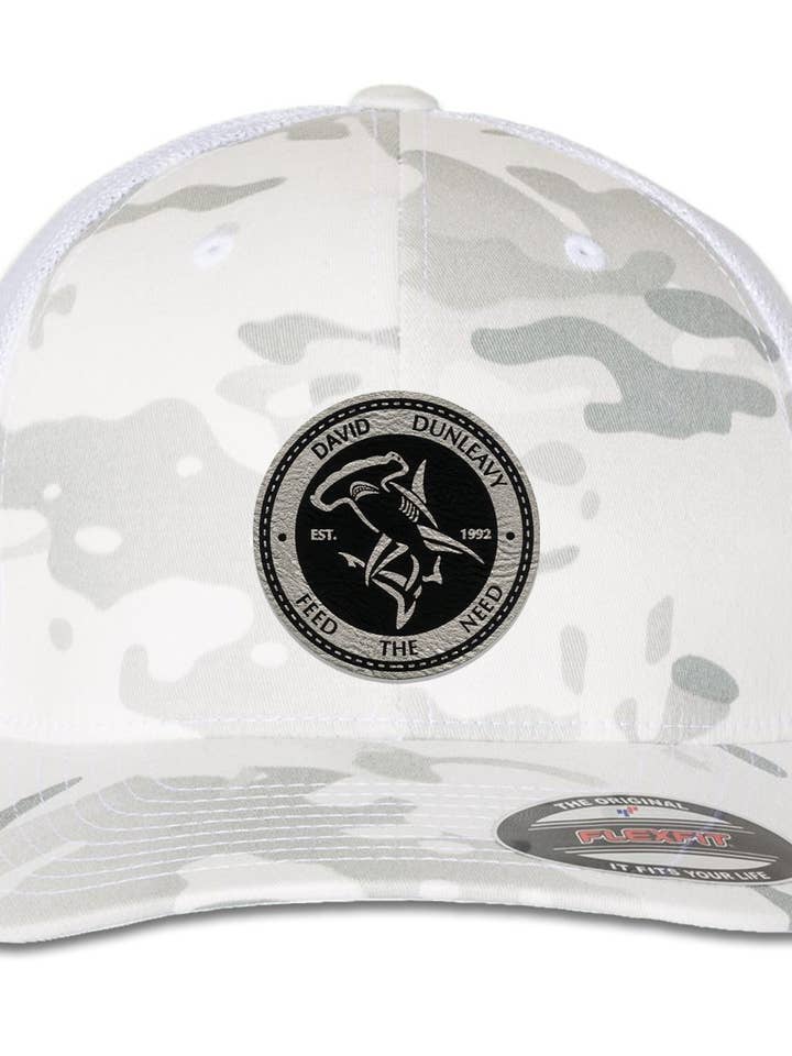 Hammerhead Deco 6 Panel Trucker Flexfit Multicam Alpine Hvid Kasket for engroshandel hos David Dunleavy