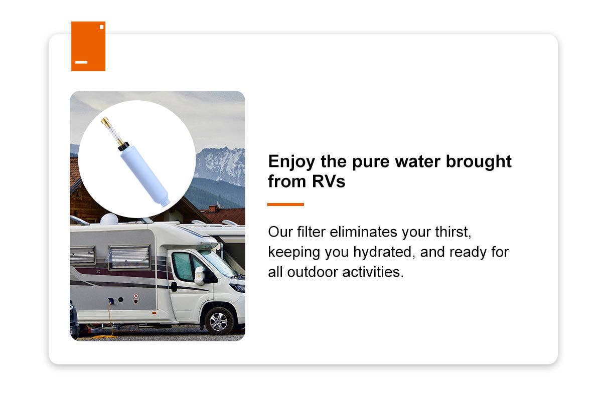 DRINKPOD LLC - Wholesale Water Filter - RV Inline Water Filter, NSF Filtration, RVs, Marines, Boats, Campers & More7