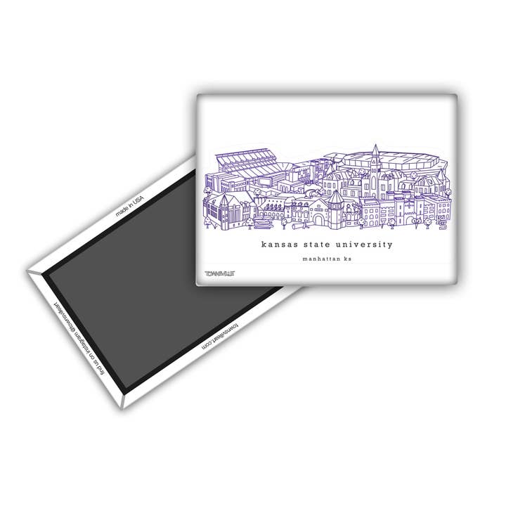 Townsville Art - Wholesale Sticker - Kansas State University Sticker or Magnet1