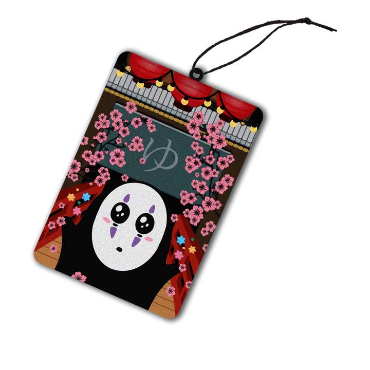 NO FACE CAR AIR FRESHENER { SPIRITED AWAY } - SQUASH for wholesale by Usagi x Usagi, LLC