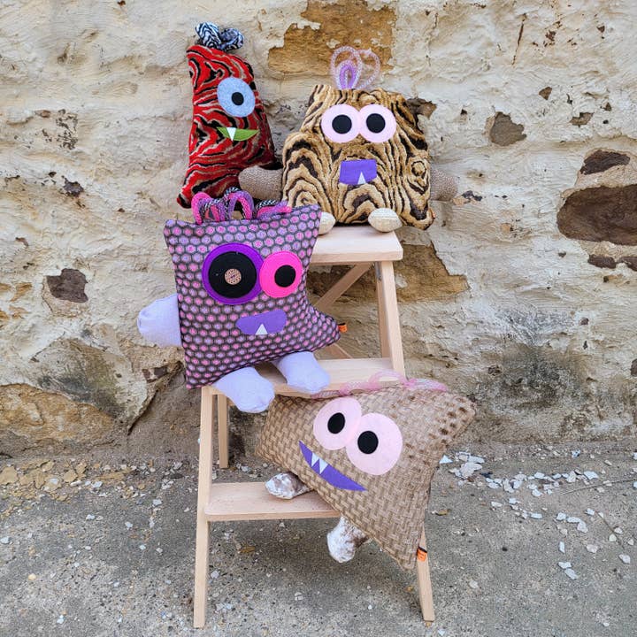 Monsters On Main - Wholesale Stuffed/Plush Toy - Kids & Baby - Large Monster Bundle - 4 pk4