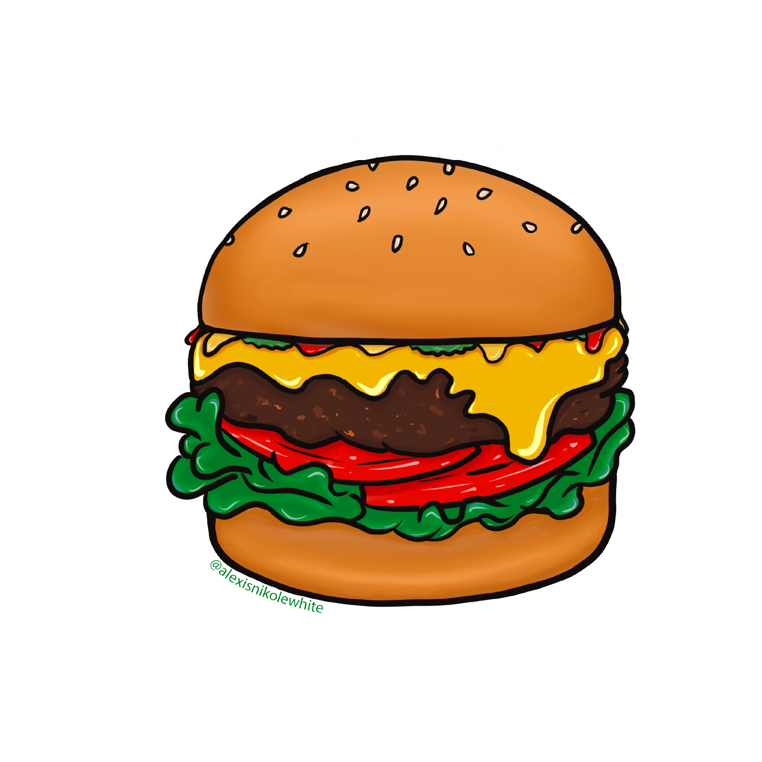 Alexis Nikole - Wholesale Sticker - Americana Sticker Pack2