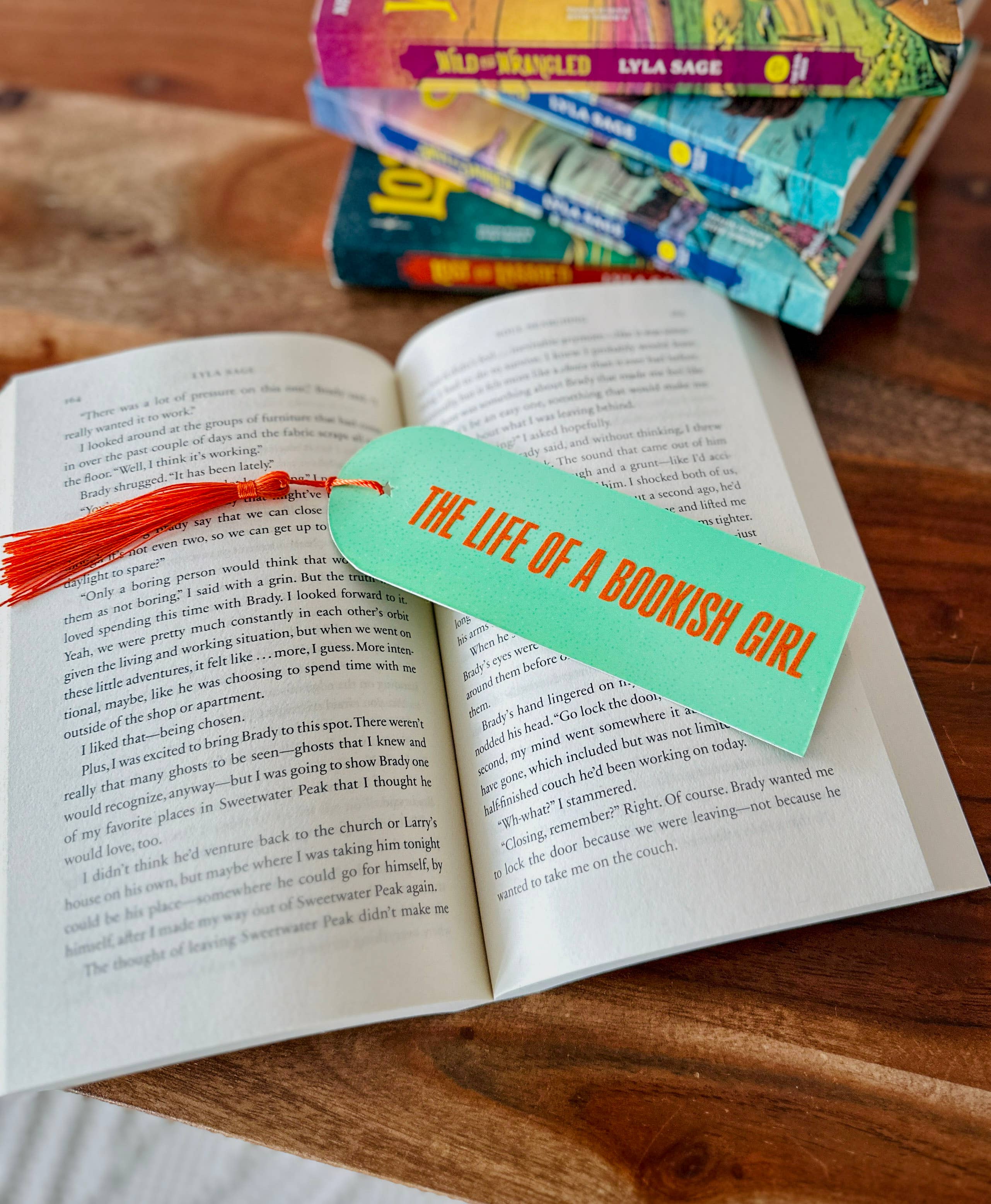 Next Chapter Boutique, LLC - Wholesale Bookmark - The Life of a Bookish Girl TS12 Bookmark