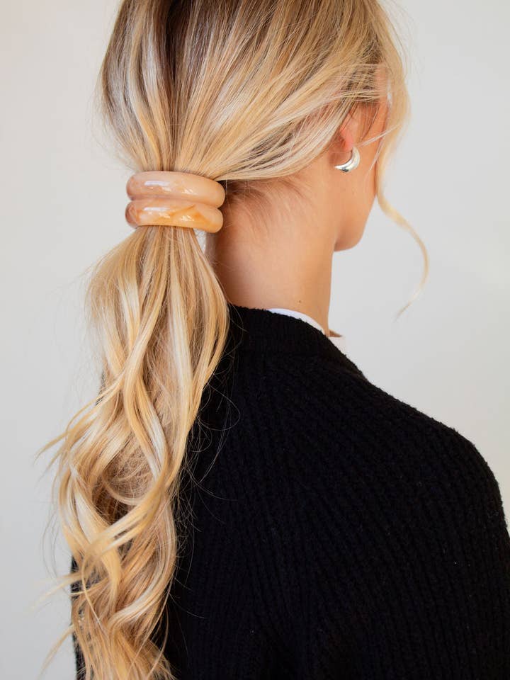 Double Arch Ponytail Cuff for wholesale by Shop Andi