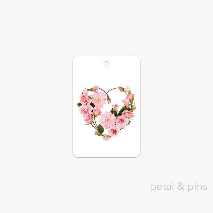 My Heart's Abloom - Floral Gift Tag for wholesale by petal & pins