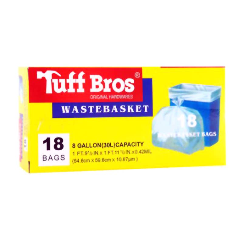 Deluxe Import Trading - Wholesale Rubbish can/Rubbish bin - Trash Bag 8 Gal 18 ct0