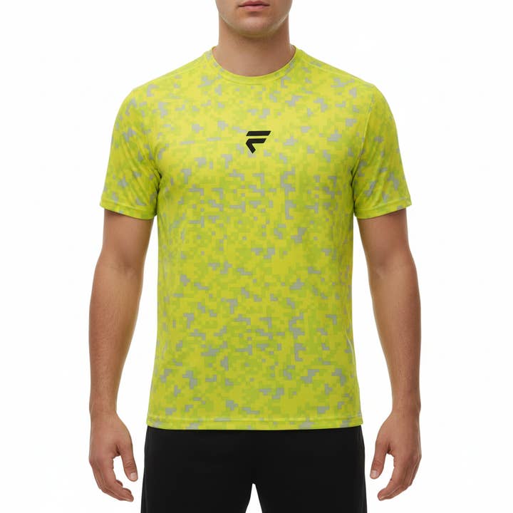 Fivers Pixel jaune et noir pour la vente par Fivers