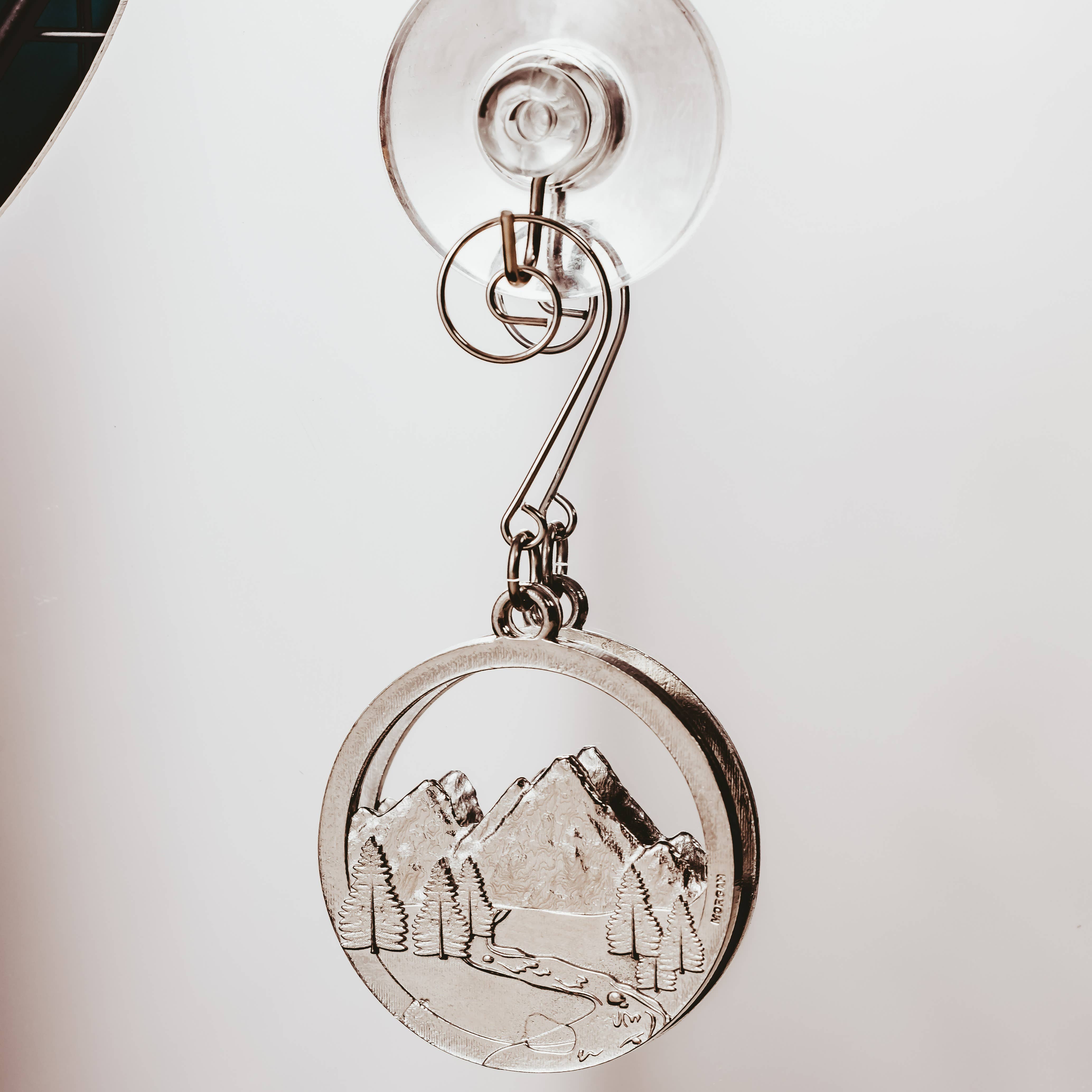 House of Morgan Pewter - Wholesale Ornament - Handmade Mountain Strong Gift - Hurricane Helene Charity4