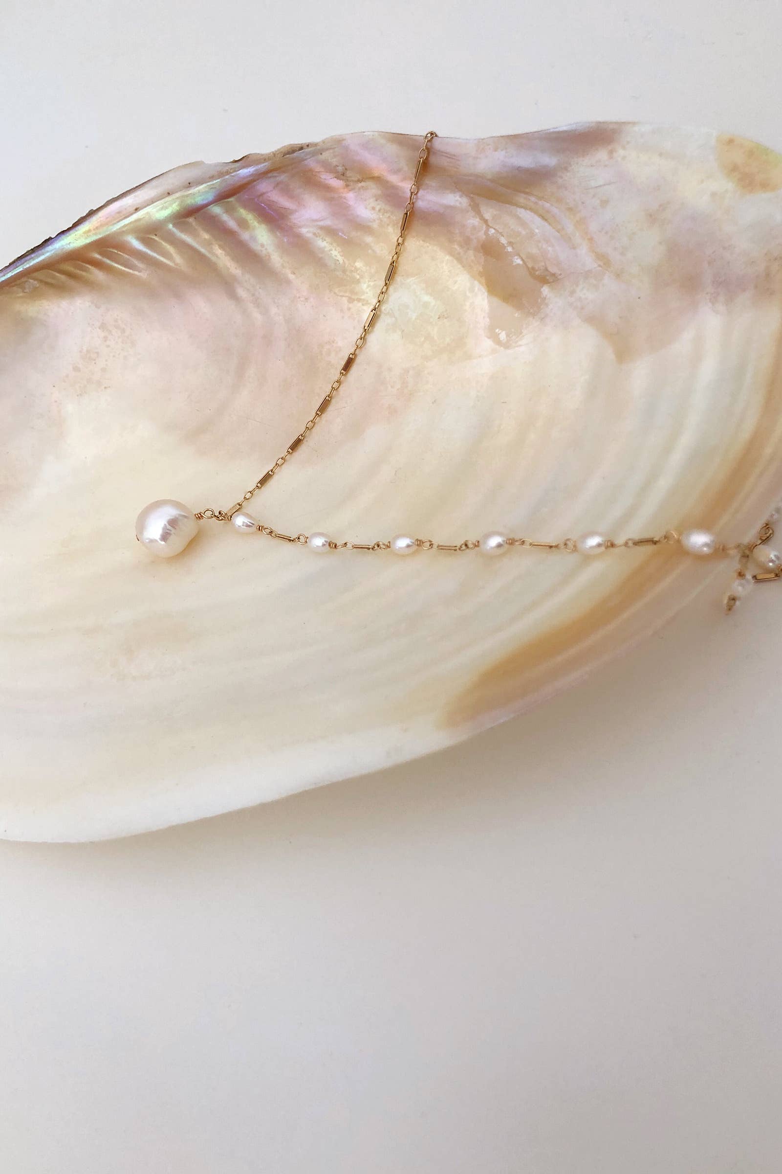 Christine Elizabeth Jewelry – wholesale Hänge-/berlockhalsband – Perla Halsband3