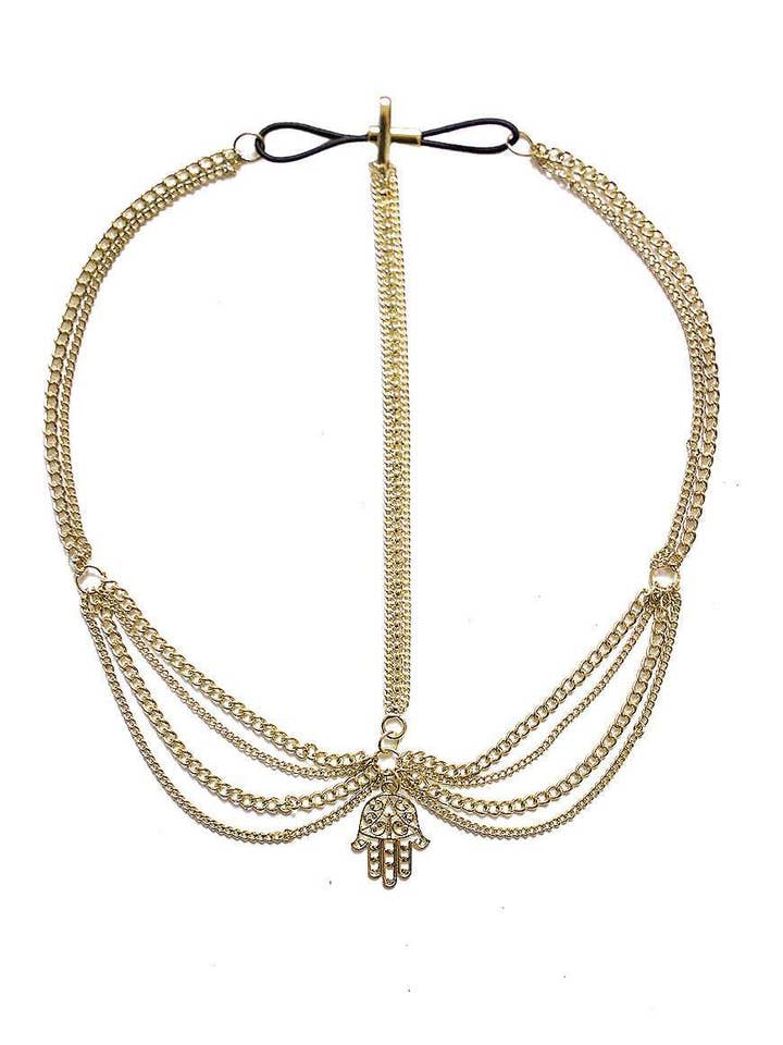 Henna Head Chain for wholesale by Urbiana