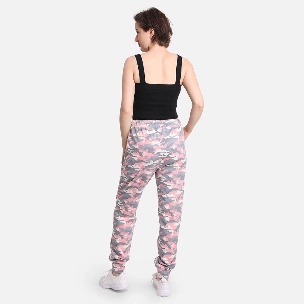 Sensibling Corp. - Wholesale Lounge Sweatpants/Joggers - Women's - Camouflage Patterned Loungewear Pants5