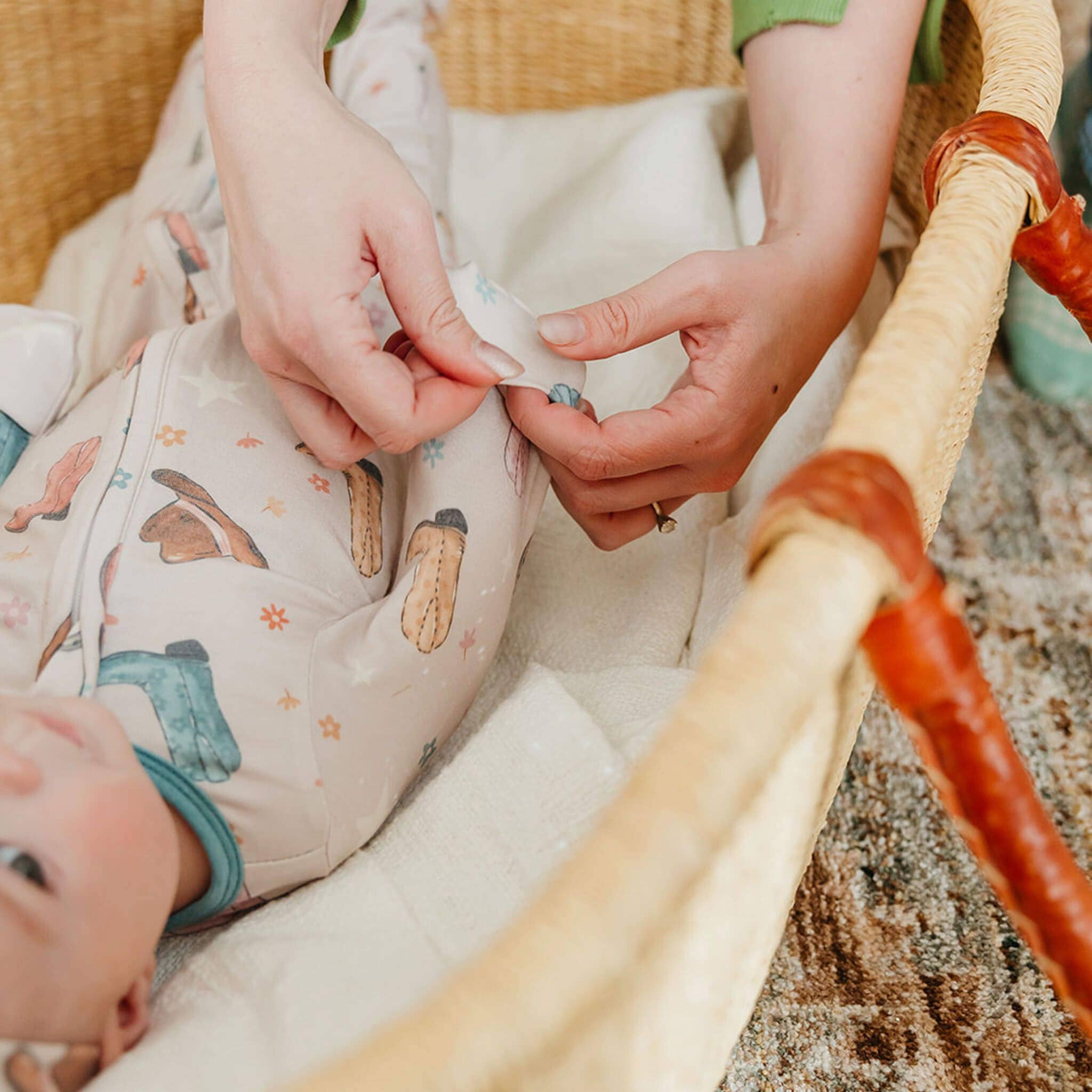 Copper Pearl - Wholesale Sleepsuit - Baby - Zip-Up Footie Pajama - Cheyenne5