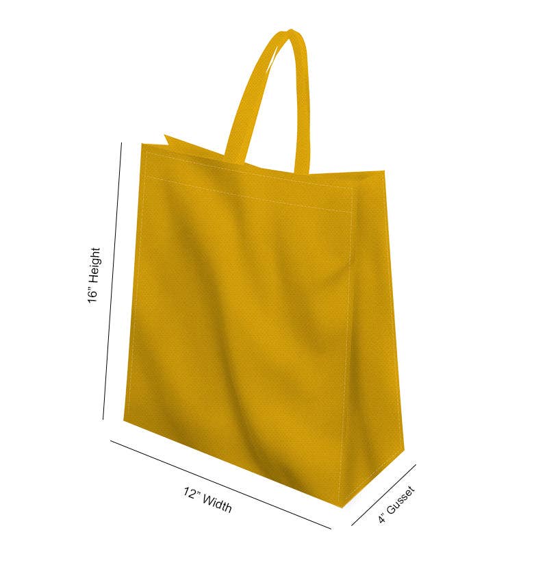 Non Woven Totes - Vente Tote bag – unisexe - Sac fourre-tout non tissé robuste réutilisable - 12x16x4 | Sacs fourre-tout électriques imprimés personnalisés10