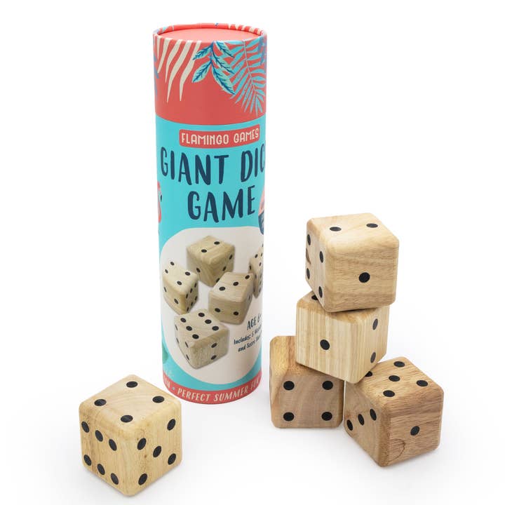 Robert Frederick Ltd - Wholesale Dice - Flamingo Games Giant Dice Game
