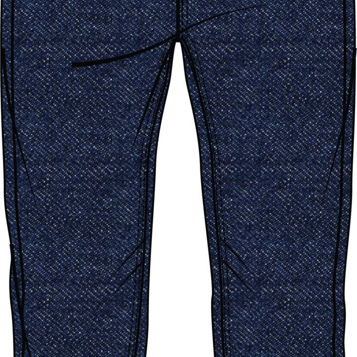 Home Indigo Eco-Stretch Jeans voor wholesale door Miles the Label