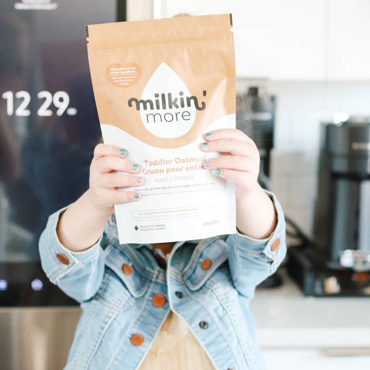 Milkfull - Wholesale Oats - Purely Kids Maple toddler oatmeal2