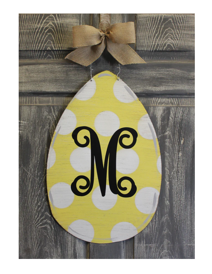 Steel Southern Designs - Wholesale Door Hanger - Outdoor Metal Art Egg6