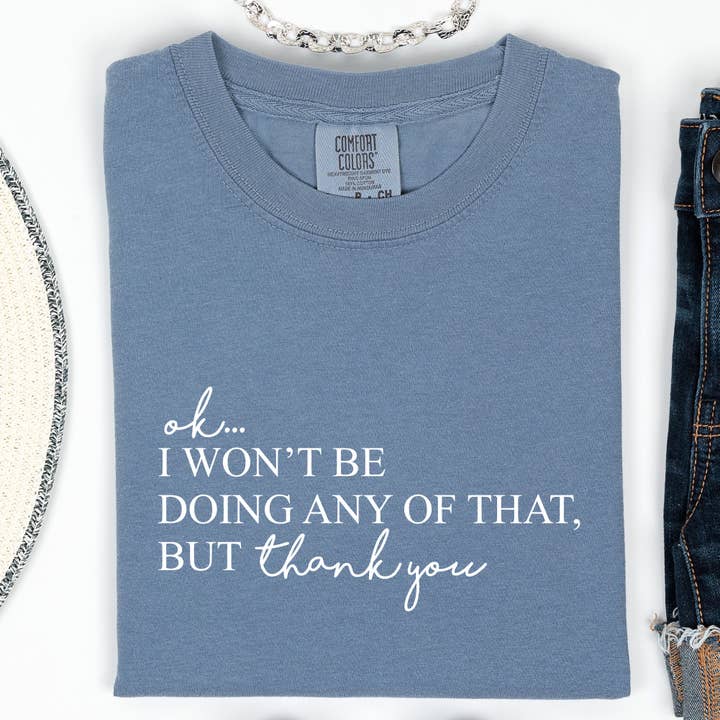 Refinery Number One LLC - Wholesale Screen Printed T-Shirt - Women's - Comfort Colors Tshirt Inspired by TV Show8