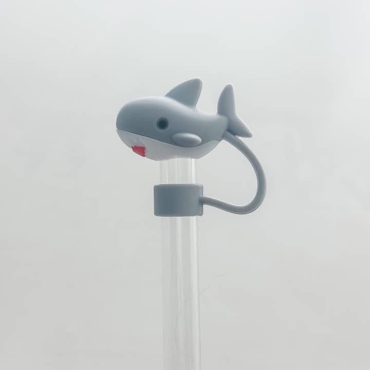 Harris Girls & Co. - Wholesale Drinking Straw - Straw Cover 10MM "Shark"